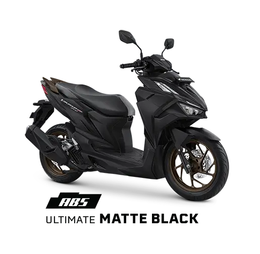 Honda Vario 160 warna ABS Ultimate Matte Black