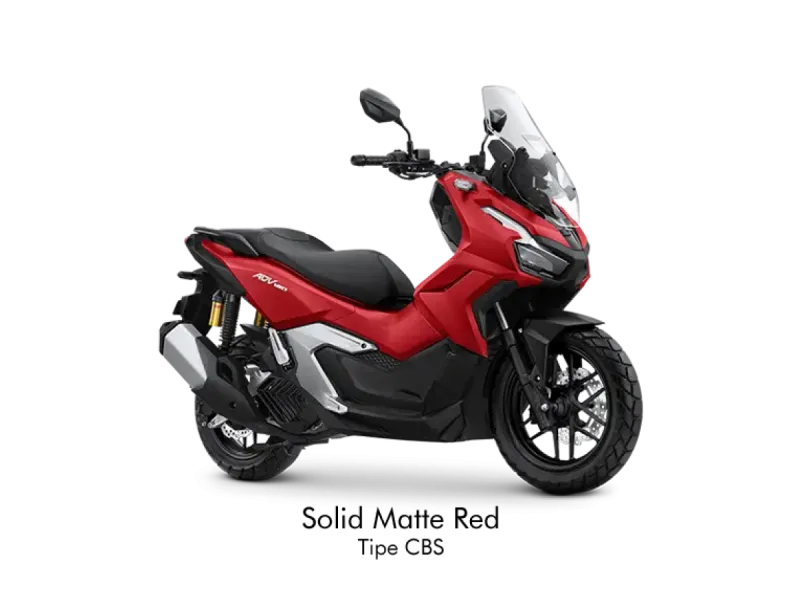 Honda ADV 160 warna Matte Red
