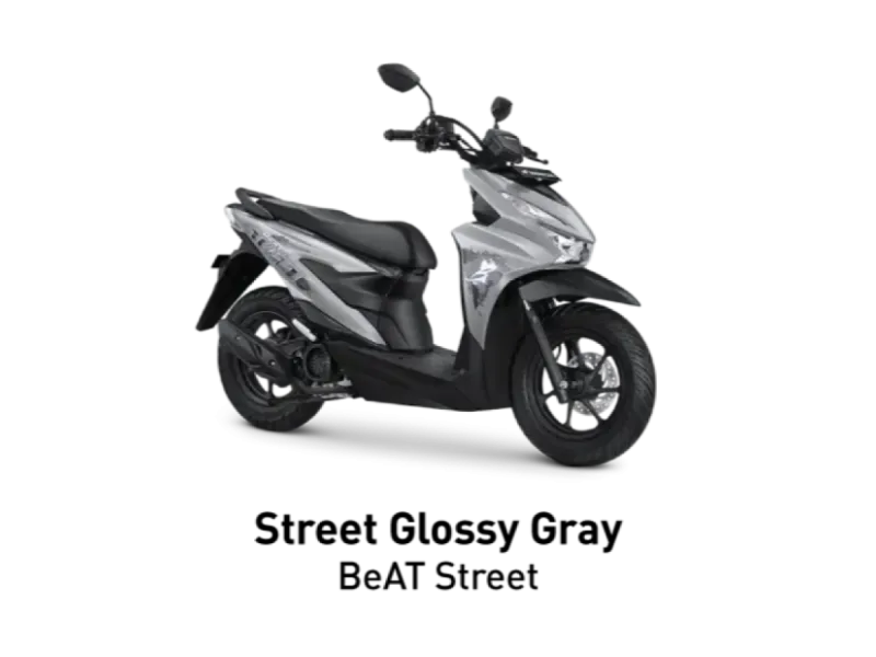 Honda BeAT Street warna Street Glossy Gray