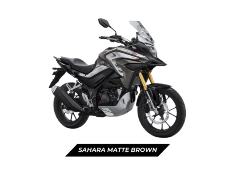 Honda CB150X warna Sahara Matte Brown