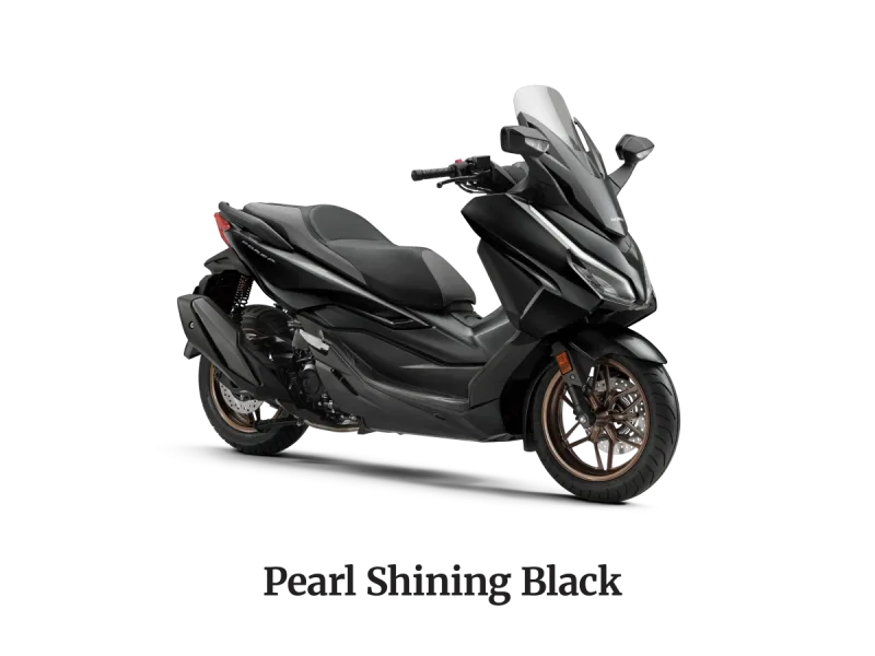 Honda Forza warna Pearl Shining Black