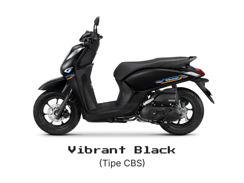 Honda Genio - Vibrant Black