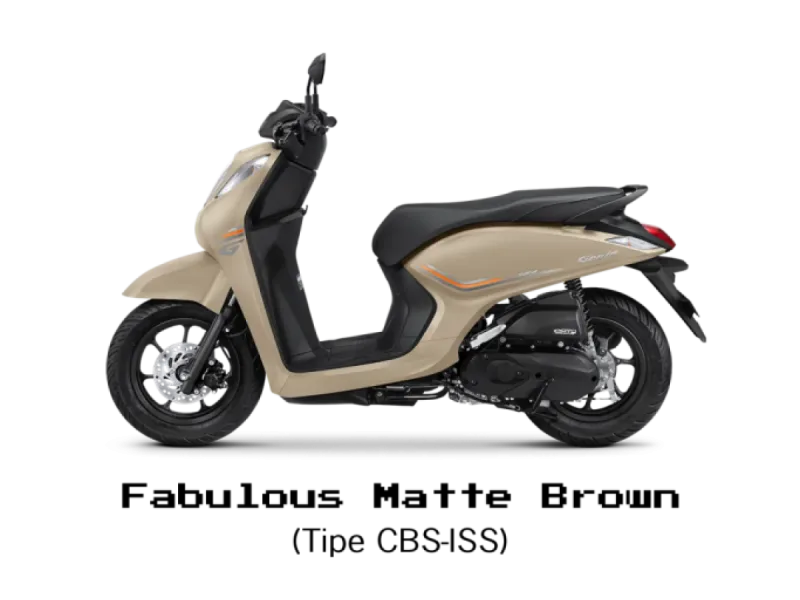Honda Genio warna Fabulous Matte Brown