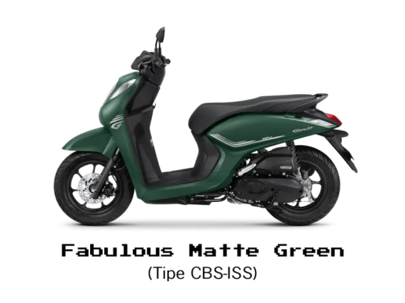 Honda Genio warna Fabulous Matte Green