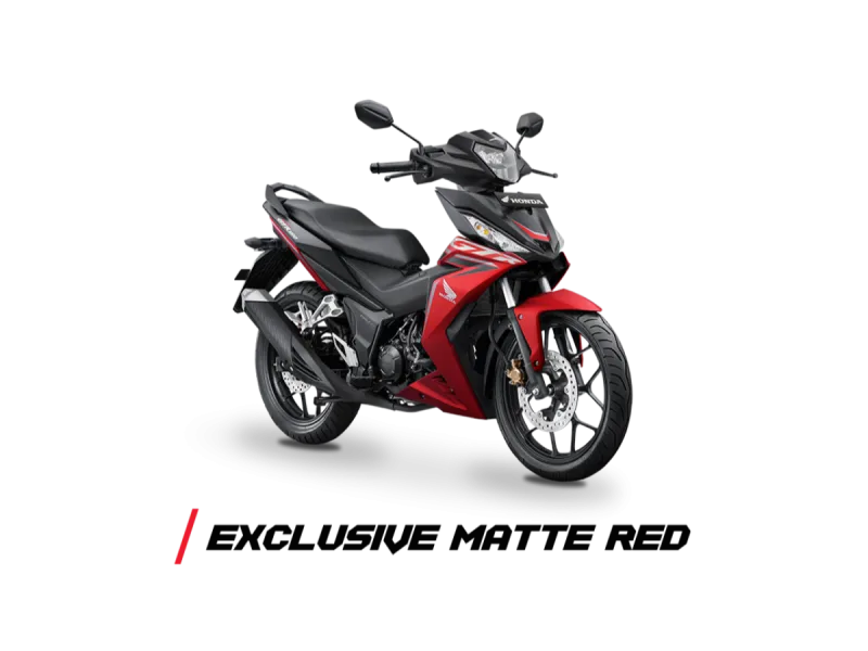 Honda Supra GTR 150 - Exclusive Matte Red