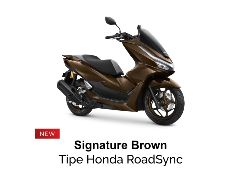 Honda PCX 160 warna Signature Brown