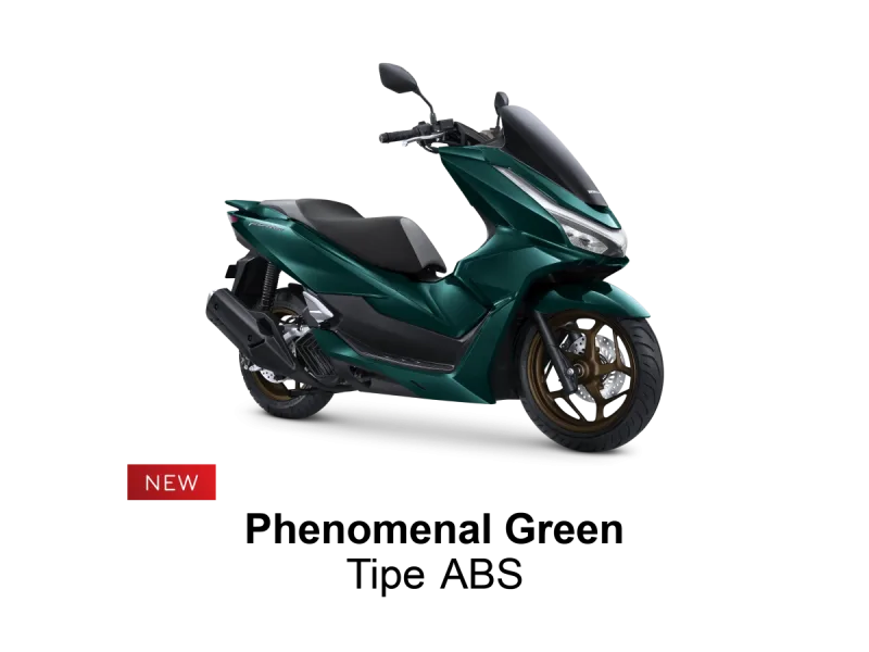 Honda PCX 160 warna Phenomenal Green