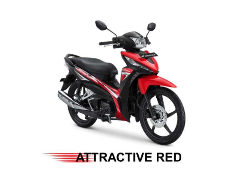 Honda Revo warna Attractive Red