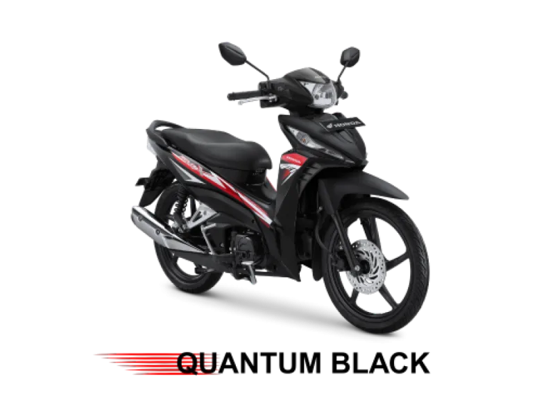 Honda Revo warna Quantum Black