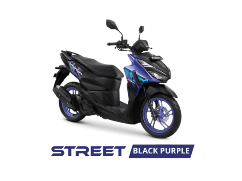Honda Vario 125 Street warna Street Black Purple